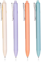 Ручка гелев. Deli Nusign NS688 корп.ассорти d=0.5мм чернила черн. автом.