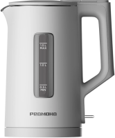 Чайник электрический Редмонд KG255 1.5л. 1500Вт белый корпус: пластик/стекло