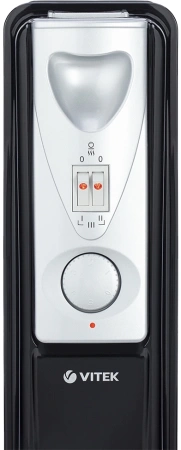 Радиатор масляный Vitek VT-1717 1500Вт черный