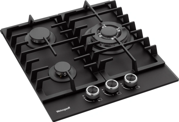Газовая варочная поверхность Weissgauff HGG 451 BFh Nano черный