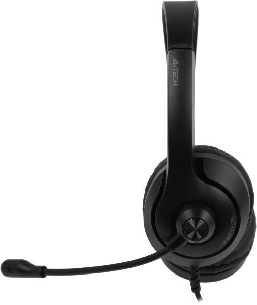 Наушники с микрофоном A4Tech Fstyler FH100 черный 2м накладные оголовье (FH100 (STONE BLACK))