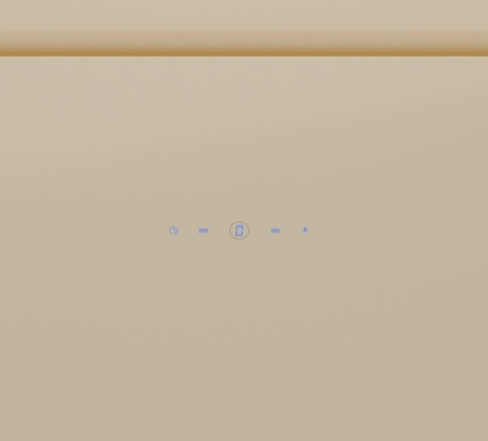 Вытяжка каминная Lex Furia 900 cлоновая кость управление: сенсорное