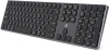 Клавиатура Оклик K867W черный/серый USB беспроводная BT/Radio slim Multimedia (2002130)