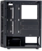 Корпус Оклик OCC-MD301 черный без БП ATX 6x120mm 2xUSB2.0 1xUSB3.0 audio bott PSU