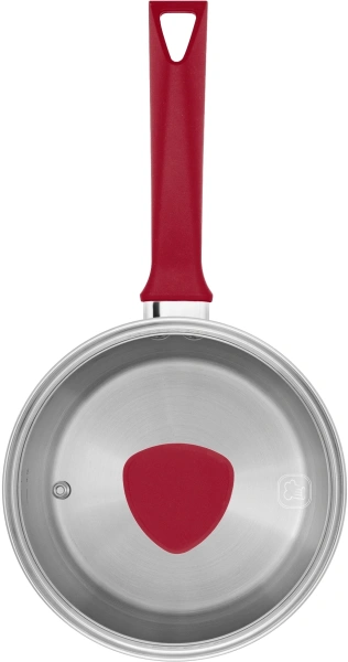 Ковш Rondell Strike RDS-811 0.9л. d=14см (с крышкой) стальной