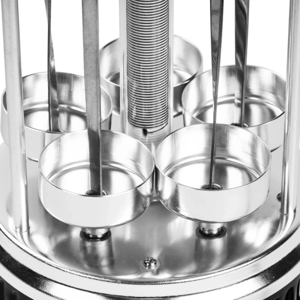 Шашлычница электрическая Galaxy Line GL 2610 1000Вт серый