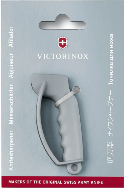 Точилка для пероч.ножей/серрейт. Victorinox Sharpy (7.8714) серый европодвес