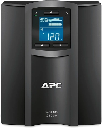 Источник бесперебойного питания APC Smart-UPS C SMC1000IC 600Вт 1000ВА черный