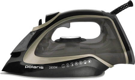 Утюг Polaris PIR 2821AK 2800Вт черный/золотистый