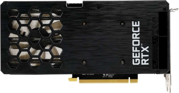 Видеокарта Palit PCI-E 4.0 PA-RTX3060 DUAL OC 12G NVIDIA GeForce RTX 3060 12288Mb 192 GDDR6 1320/15000 HDMIx1 DPx3 HDCP Ret