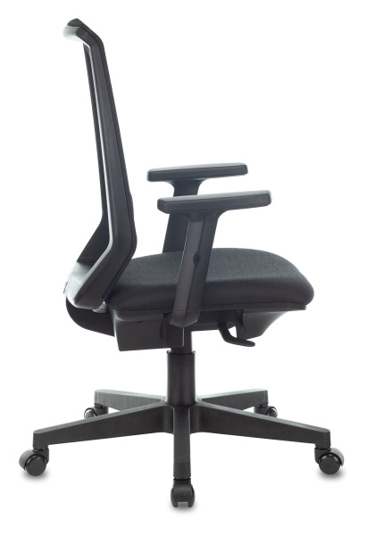 Кресло Бюрократ MC-611N черный TW-01 38-418 сетка/ткань крестов. пластик