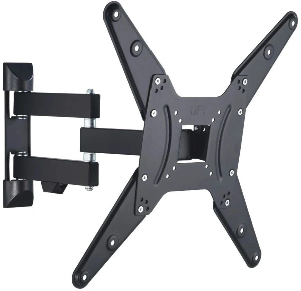 Кронштейн для телевизора Hama 00220824 черный 32"-65" макс.25кг настенный поворот и наклон