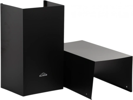 Вытяжка каминная Elikor Вента 60П-650-К3Д черный управление: кнопочное (1 мотор)