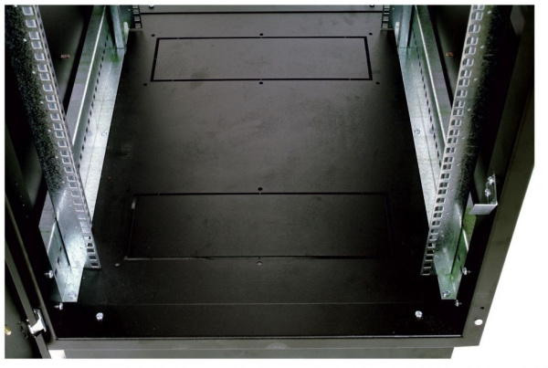 Шкаф коммутационный ЦМО (ШТК-М-47.6.8-1ААА-9005) напольный 47U 600x800мм пер.дв.стекл задн.дв.стал.лист 2 бок.пан. направл.под закл.гайки 1010кг черный 655мм 116.28кг 180град. 2250мм