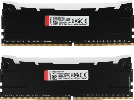 Память DDR4 2x8GB 3600MHz Kingston KF436C16RB2AK2/16 Fury Renegade RGB RTL Gaming PC4-28800 CL16 DIM
