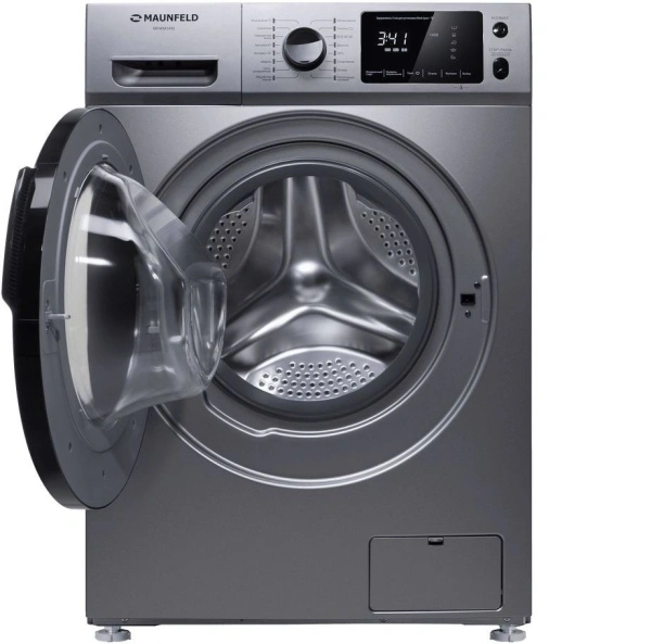 Стиральная машина Maunfeld MFWM149S класс: A+++ загр.фронтальная макс.:9кг серебристый инвертер