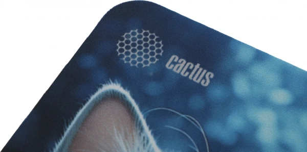 Коврик для мыши Cactus White Cat 220x180x2мм (CS-MP-P06XS)