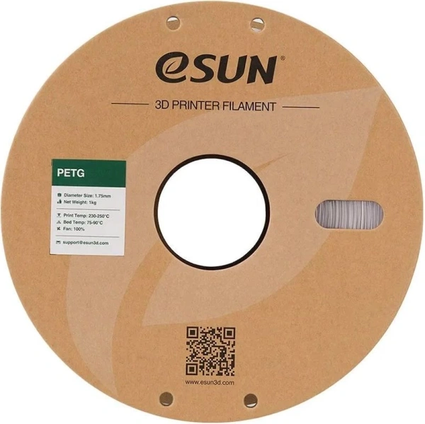 Пластик для принтера 3D Esun PETG175N1 PETG d1.75мм 1кг 1цв.