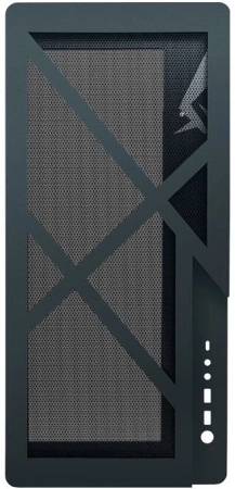 Корпус Azza Cast черный без БП ATX 1x140mm 2xUSB3.0 audio