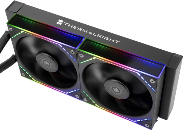 Система водяного охлаждения Thermalright Frozen Infinity 240 ARGB Soc-AM5/AM4/1200/1700/1851 черный 4-pin 28.2dB Al Ret (F-INFINITY-240-BL)