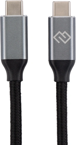 Кабель Digma D-Type-C-USB3.2-3m D-TYPE-C-USB3.2-100W-4K-3M 3м черный