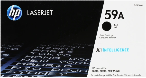 Картридж лазерный HP 59A CF259A черный (3000стр.) для HP LJ M304/M404/MFP M428