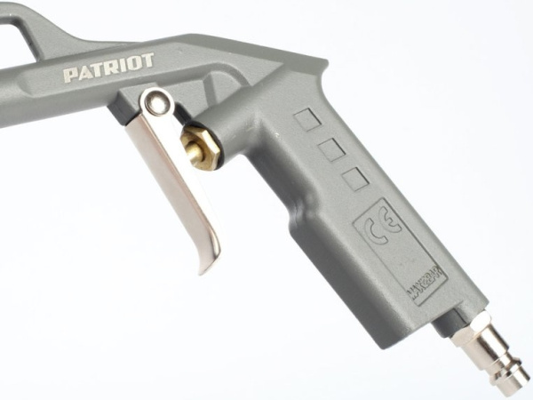 Пистолет пескоструйный для пневмоинструмента Patriot GH 166B 300л/мин 2м серый