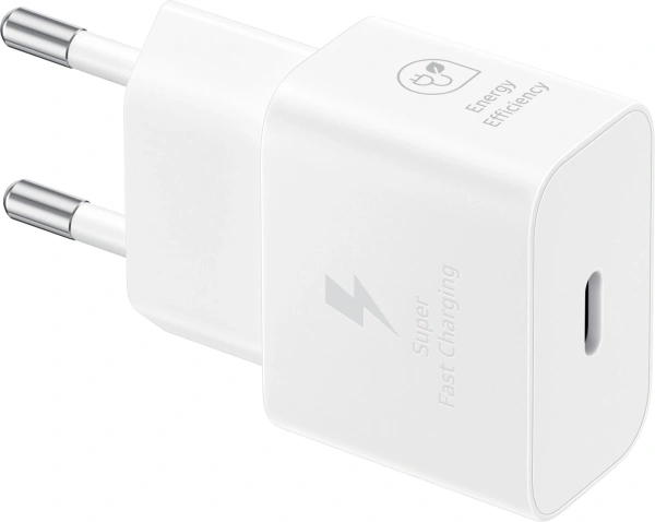 Сетевое зар./устр. Samsung 25W 3A (PD) USB Type-C белый (EP-T2510XWEGEU)