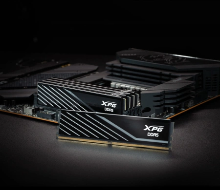 Память DDR5 2x16GB 5600MHz A-Data AX5U5600C4616G-DTLABBK XPG Lancer RTL PC5-44800 CL46 DIMM 288-pin 1.1В kit dual rank с радиатором Ret