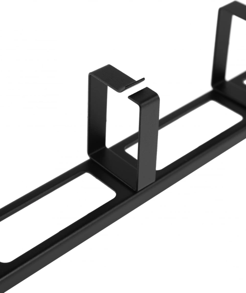 Кабельный органайзер Горизонтальный Hyperline CM-1U-ML односторонний кольца 1U шир.:19" глуб.:60мм