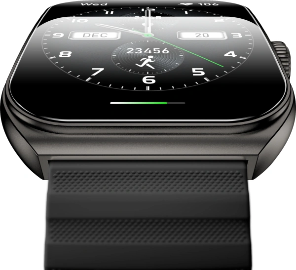 Смарт-часы Black Shark BS-W2401 (GT3) 1.96" AMOLED корп.черный рем.черный разм.брасл.:150-215мм (1746770)