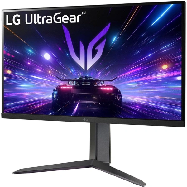Монитор LG 27" UltraGear 27GS65F-B черный IPS LED 16:9 HDMI матовая HAS 300cd 178гр/178гр 1920x1080 180Hz FreeSync DP FHD 7.2кг