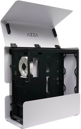 Корпус Azza Cast белый без БП ATX 1x120mm 2xUSB3.0 1xUSB3.1 audio bott PSU