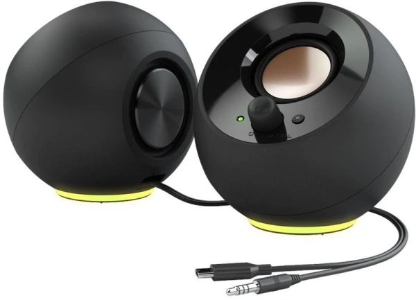 Колонки Creative Pebble SE 2.0 черный 8.8Вт