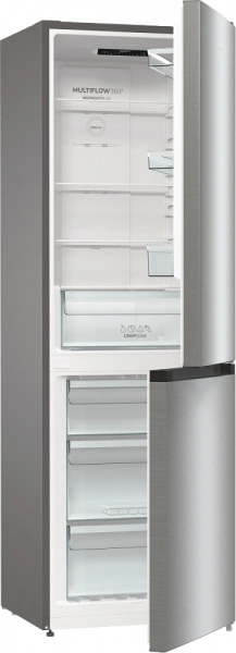 Холодильник Gorenje NRKE62XL 2-хкамерн. серебристый металлик