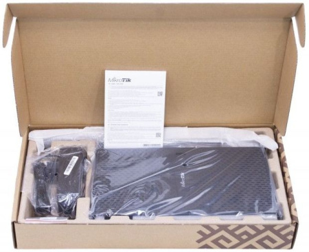 Роутер беспроводной MikroTik hAP ac3 (RBD53IG-5HACD2HND) AC1200 10/100/1000BASE-TX черный