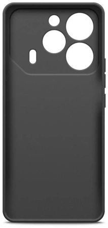 Чехол (клип-кейс) BoraSCO для Tecno Pova 6/6 Pro Silicone Case черный (73173)