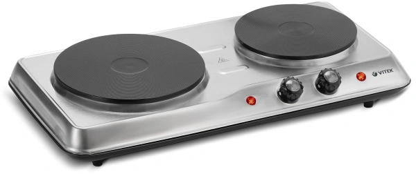 Плита Электрическая Vitek VT-3702 стальной (настольная)