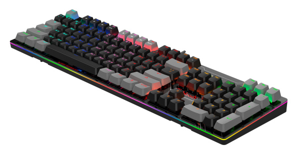 Клавиатура A4Tech Bloody B808N механическая черный/серый USB for gamer LED
