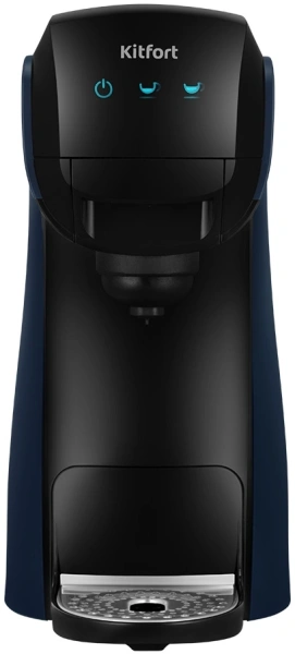 Кофемашина Kitfort КТ-7462 1450Вт синий/черный