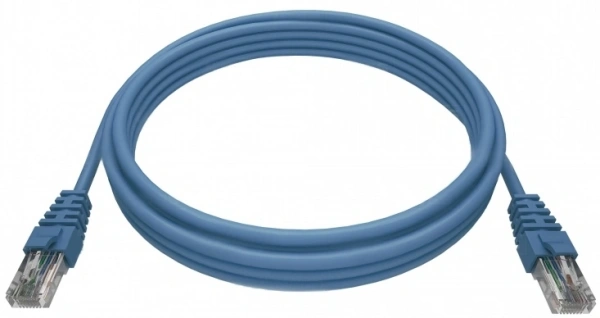 Патч-корд NTSS NTSS-PC-UTP-RJ45-5e-3.0-LSZH-BU (NTSS-PC-UTP-RJ45-5E-3.0-LSZH) UTP RJ-45 вил.-вилка R