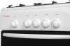 Плита Газовая Gefest CG 50М02 К73 белый (без крышки) реш.чугун