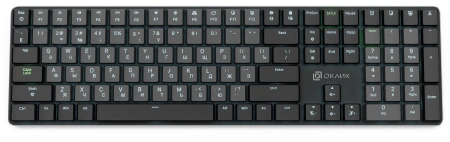 Клавиатура Оклик K953X механическая черный/серый USB Multimedia LED (1901086)