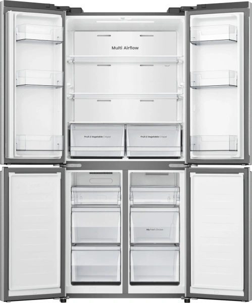 Холодильник Hisense RQ5P470SEI1 3-хкамерн. серый инвертер