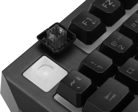 Клавиатура A4Tech Bloody B140N черный USB Multimedia for gamer LED (подставка для запястий) (B140N)