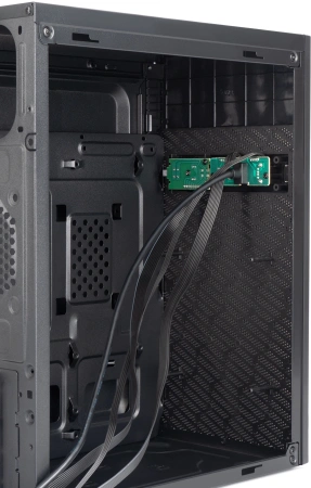 Корпус Digma DCC-MD302 черный без БП ATX 2xUSB2.0 audio