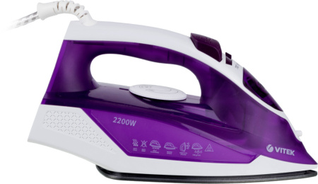 Утюг Vitek VT-8308 VT 2200Вт фиолетовый