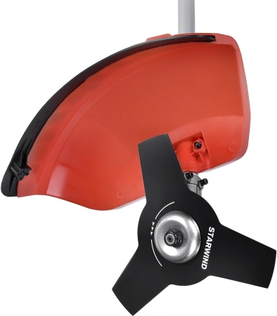 Триммер электрический Starwind ET-1400B 1400Вт разбор.штан. реж.эл.:леска/нож