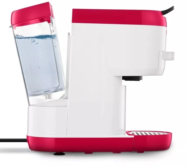 Кофемашина Kitfort КТ-7405 1450Вт белый/красный