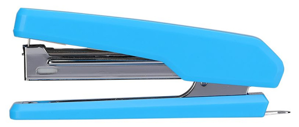 Степлер Deli E0229F Essential N10 (12листов) ассорти 50скоб закрытый коробка